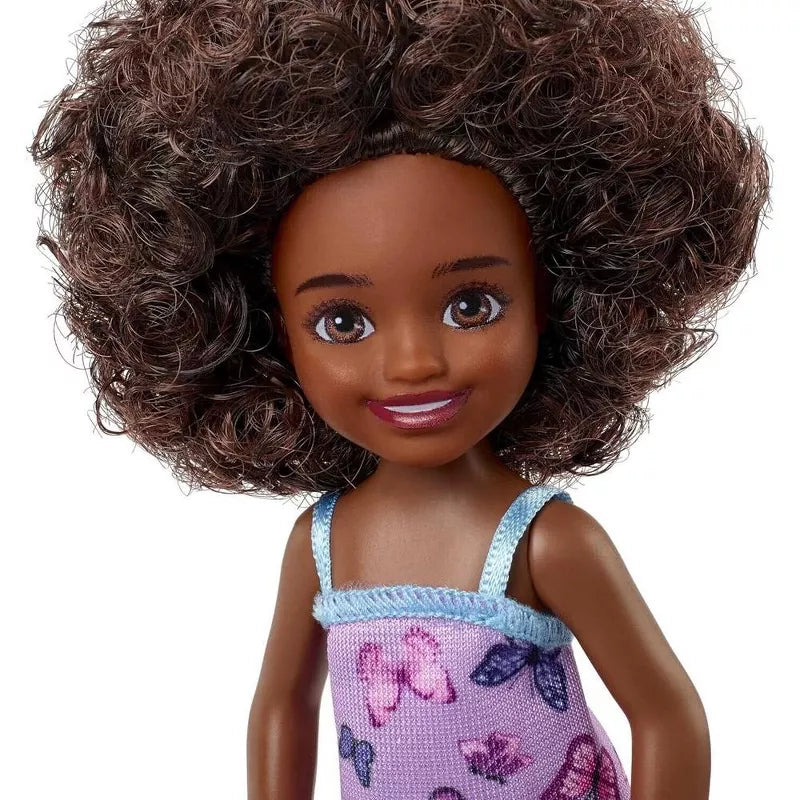Barbie Chelsea Doll, Small Doll with Dark Brown Curly Hair thumbnail