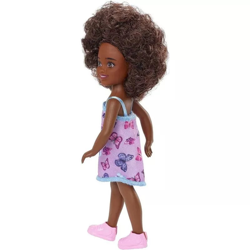 Barbie Chelsea Doll, Small Doll with Dark Brown Curly Hair thumbnail