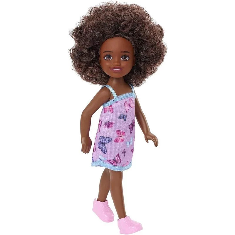 Barbie Chelsea Doll, Small Doll with Dark Brown Curly Hair thumbnail