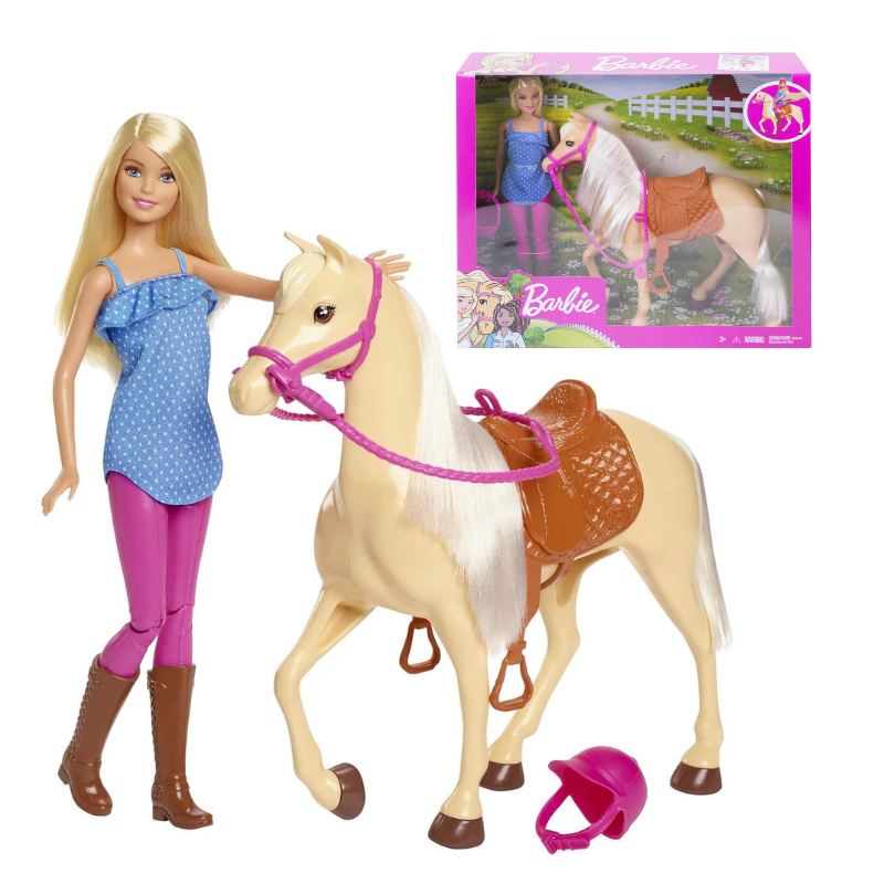 Barbie Horse and Doll FXH13