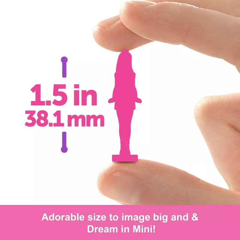Barbie Mini BarbieLand Color Reveal Dolls, 1.5-inch Doll with Surprise Water Reveal (Styles May Vary) thumbnail