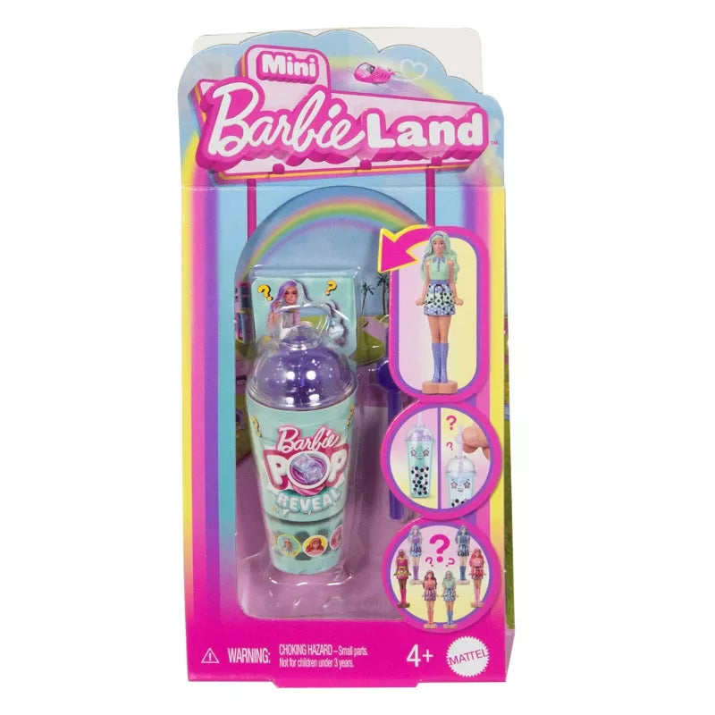 Barbie Mini BarbieLand Pop Reveal Dolls, 1.5-inch Doll with Surprise Sensory Reveal (Styles May Vary)