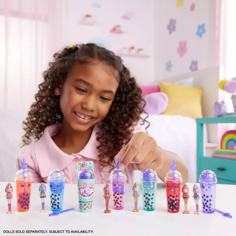 Barbie Mini BarbieLand Pop Reveal Dolls, 1.5-inch Doll with Surprise Sensory Reveal (Styles May Vary)