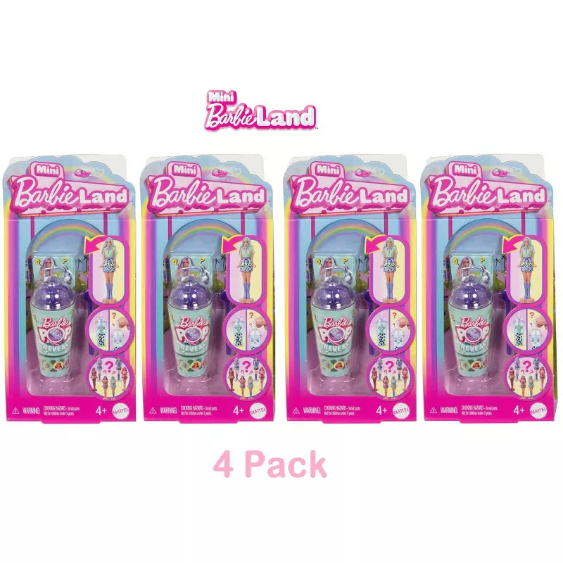 Barbie Mini BarbieLand Pop Reveal Dolls, 1.5-inch Doll with Surprise Sensory Reveal (Styles May Vary) thumbnail