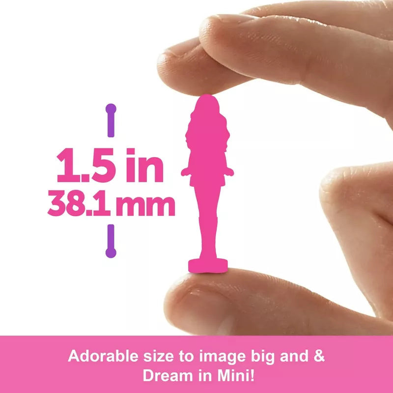 Barbie Mini BarbieLand Pop Reveal Dolls, 1.5-inch Doll with Surprise Sensory Reveal (Styles May Vary) thumbnail