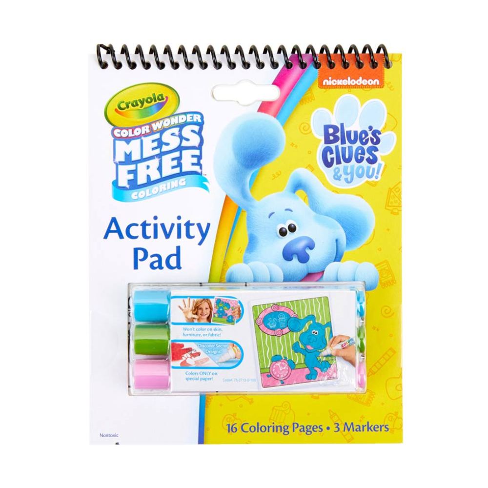 Crayola Blues Clues Color Wonder Activity Pad 75-2713