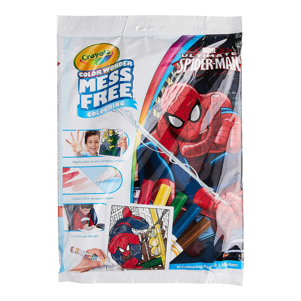 Crayola Spiderman Color Wonder 75-2412
