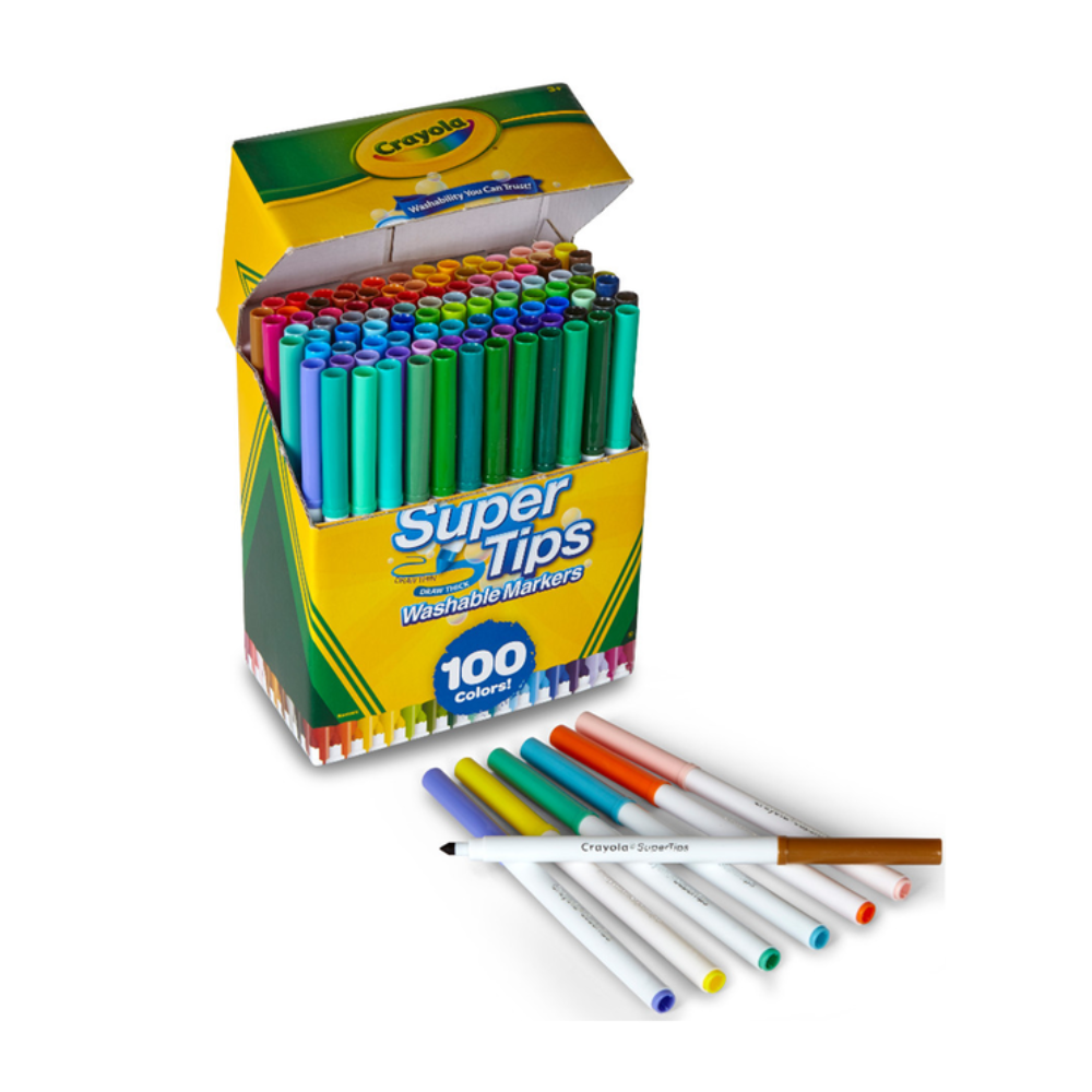 Crayola Super Tips Marker Set 100ct 58-5100