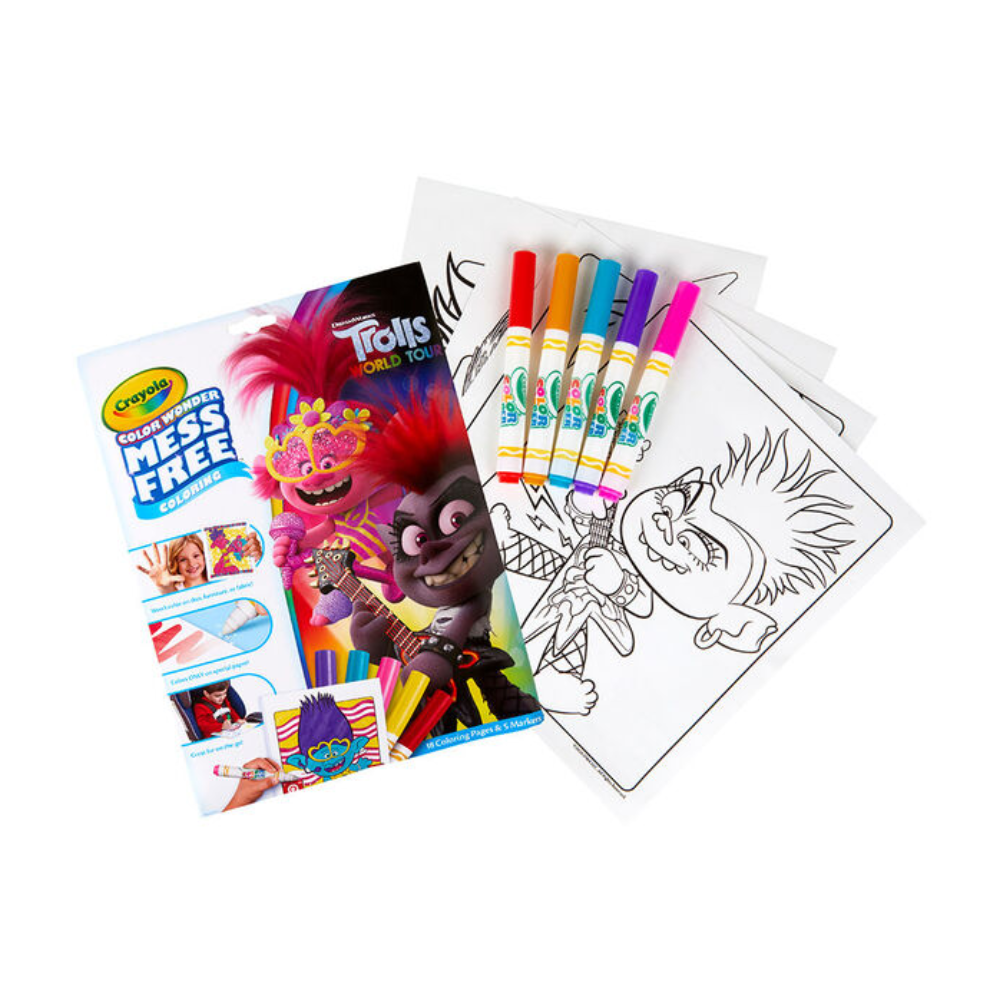 Crayola Trolls World Tour Foldalope 75-7117