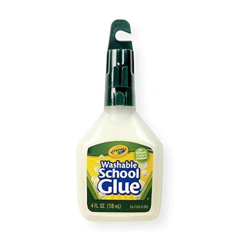 Crayola Washable School Glue-4oz 56-1104