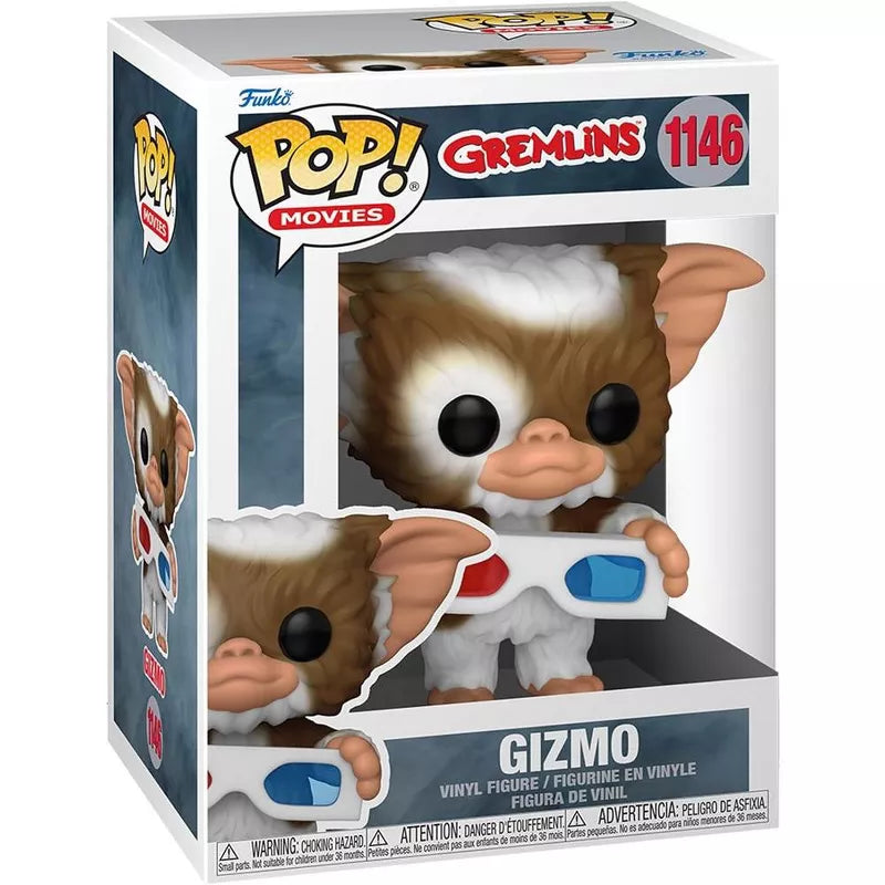 Funko Pop! Movies: Gremlins - Gizmo with 3D Glasses, Vinyl Figure #1146 #49888