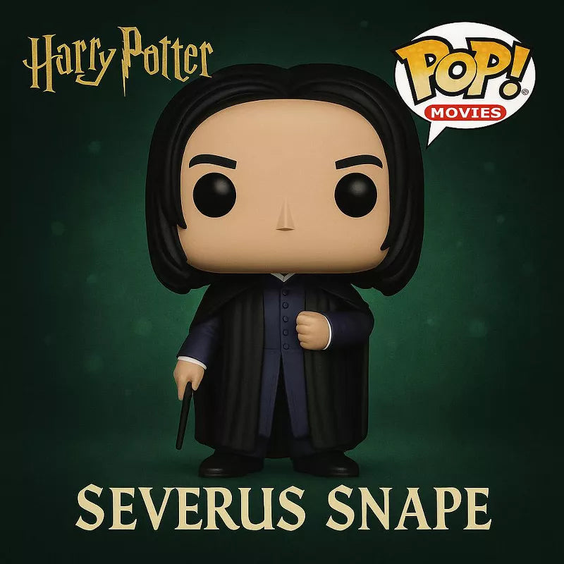 Funko Pop Movies: Harry Potter - Severus Snape Vinyl Figure #05 #5862 thumbnail