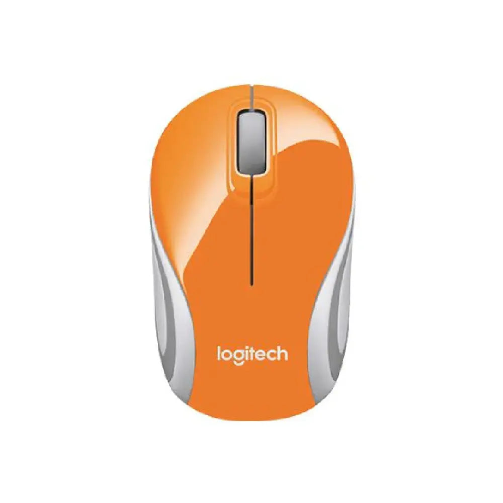 Logitech  Mouse Wireless Mini M187 ORANGE 910-003255
