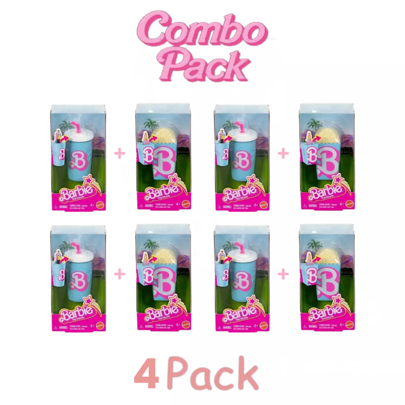 Mattel Barbie The Movie Mini BarbieLand Dolls Popcorn / Soda – Barbie Collection thumbnail