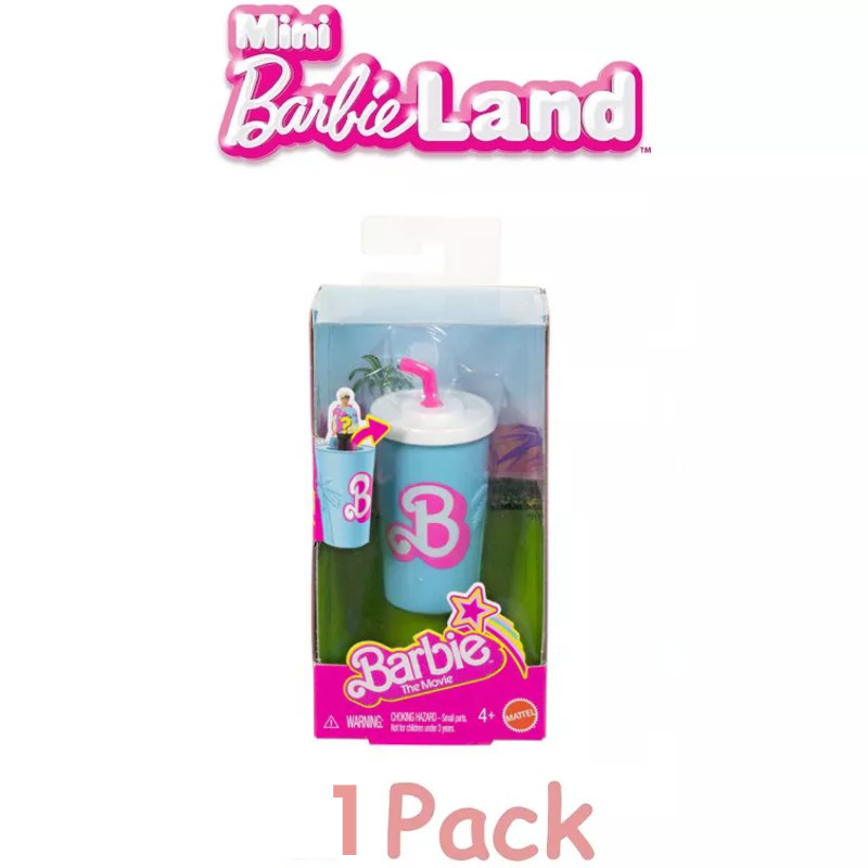 Mattel Barbie The Movie Mini BarbieLand Dolls Popcorn / Soda – Barbie Collection