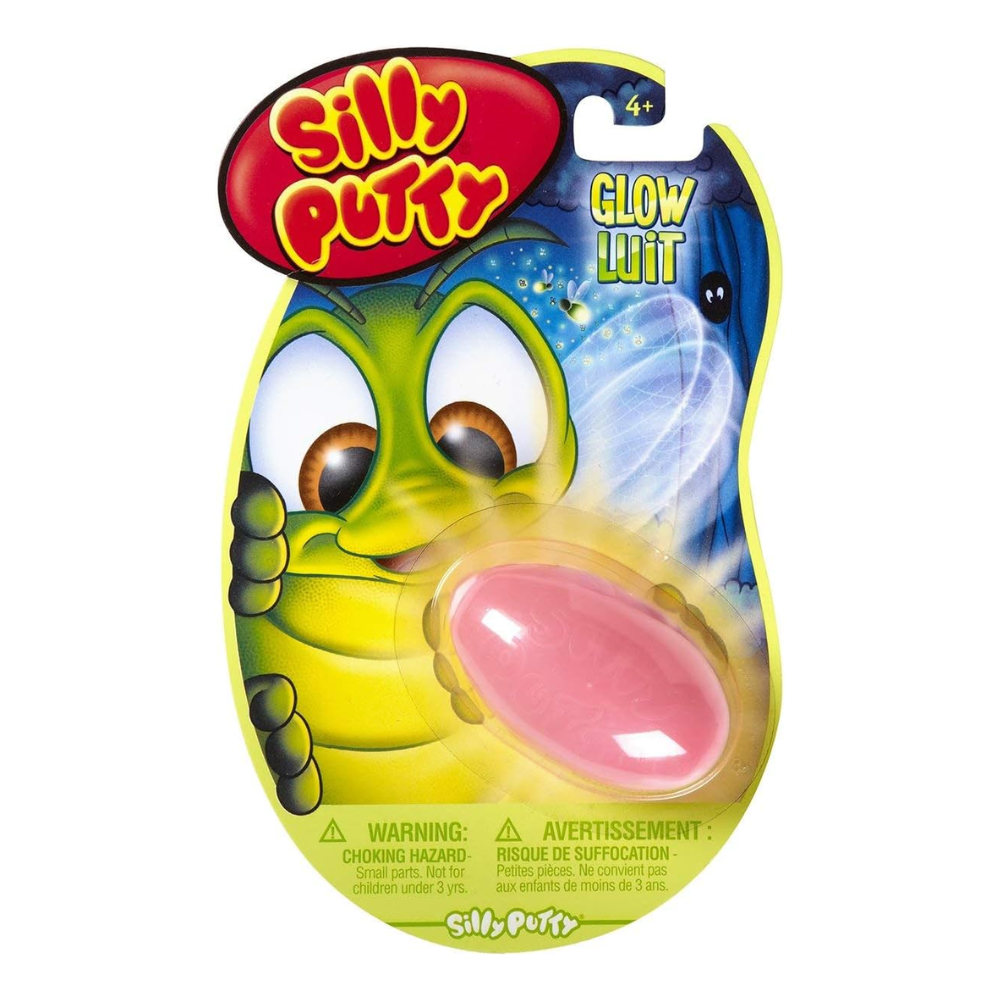 Silly Putty Glow in the dark pink 08-0513