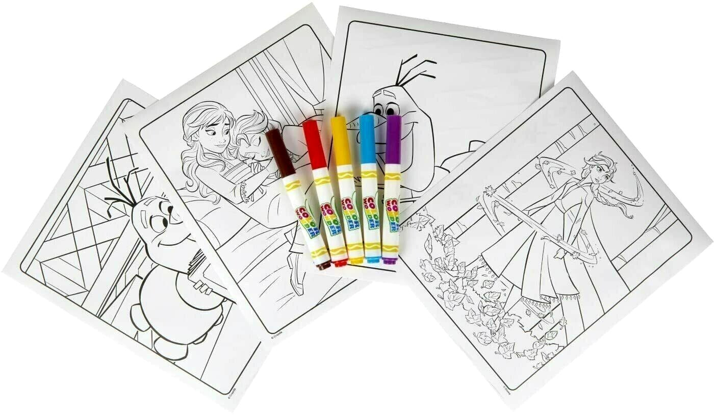 Crayola Color Wonder Mess Free Frozen 2 Colouring Pages & Markers thumbnail