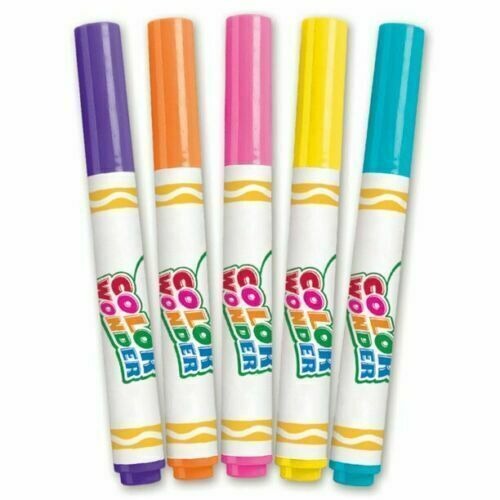 Crayola Color Wonder Blues Clues & You! Mess Free Coloring Pages. The markers are designed to only work on the special Color Wonder paper, ensuring that there is no mess or accidental marks on furniture or clothes. 75-7714 thumbnail