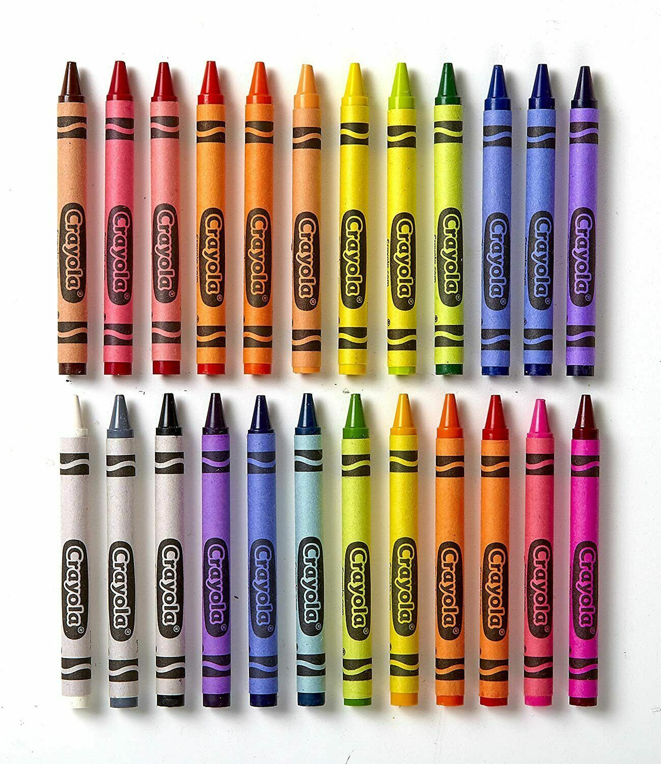 Crayola Classic Wax Crayons, 24 Colors Pack thumbnail