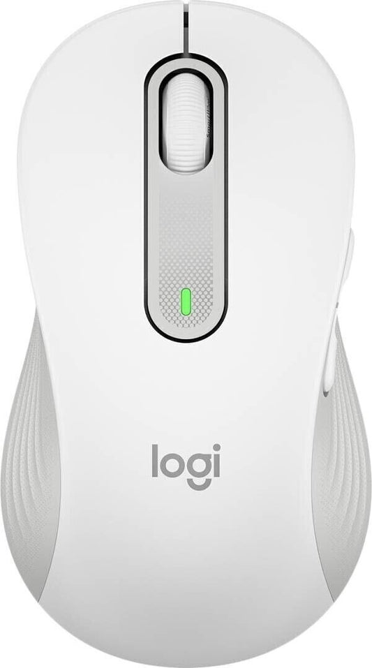 Logitech Signature M650 L LEFT Full Size Wireless Mouse Off-white image 0