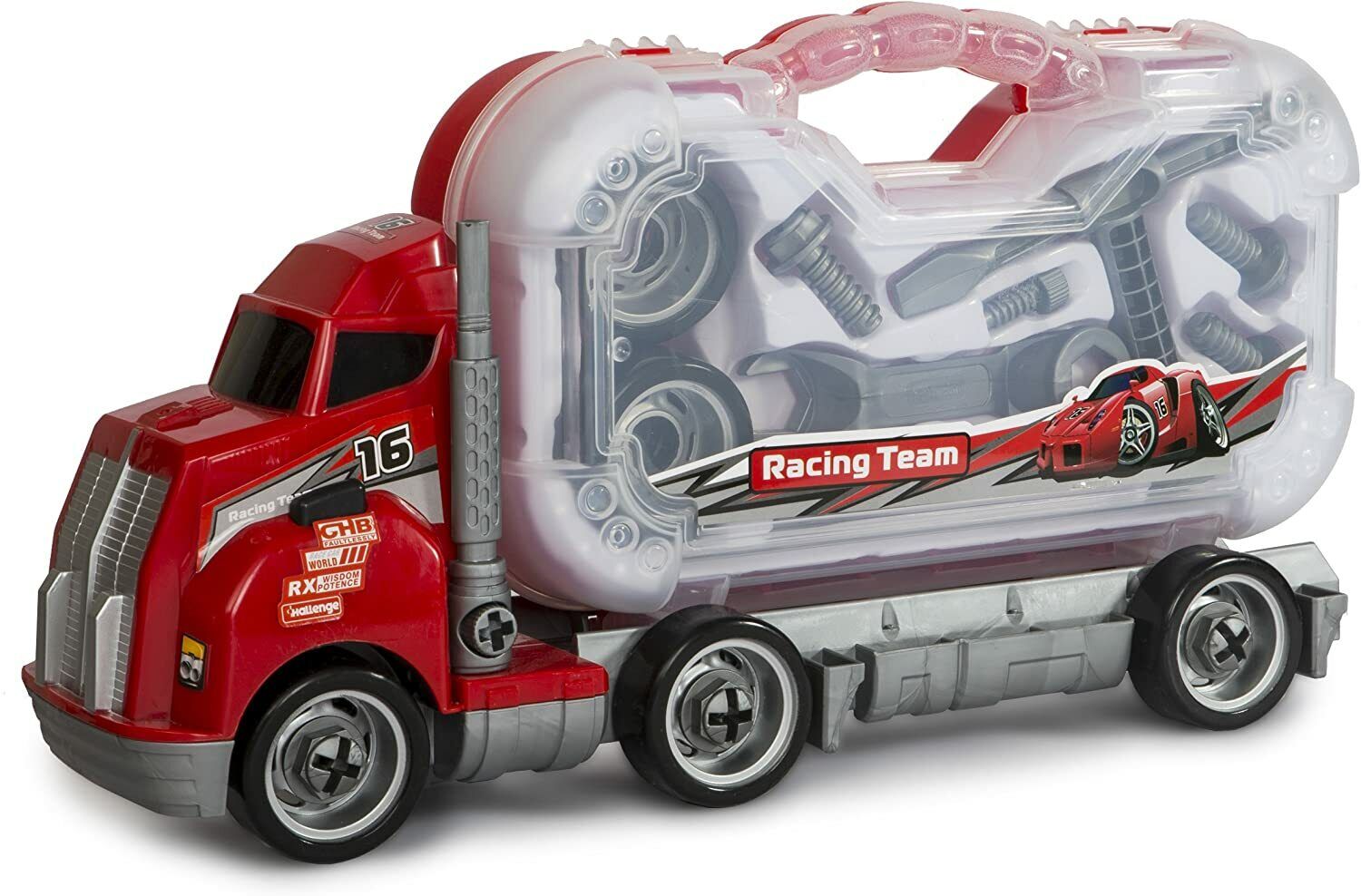 Big Daddy Transport Toy Truck With Tools To Take Apart BD-758836 thumbnail