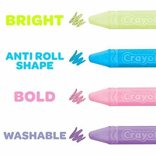 Crayola Chalk Washable Anti-Roll 24-Piece thumbnail