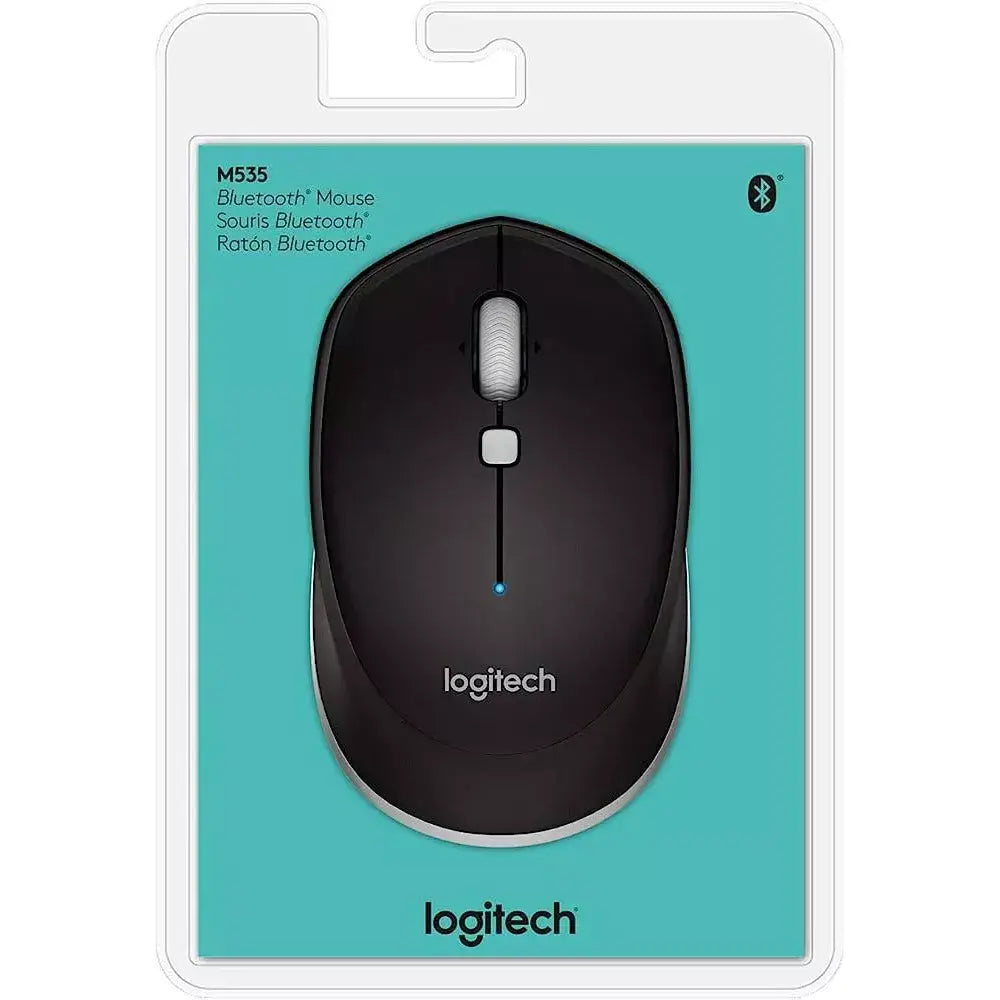 Logitech M535 Bluetooth Mouse Compact Wireless Mouse Black 910-004432 thumbnail