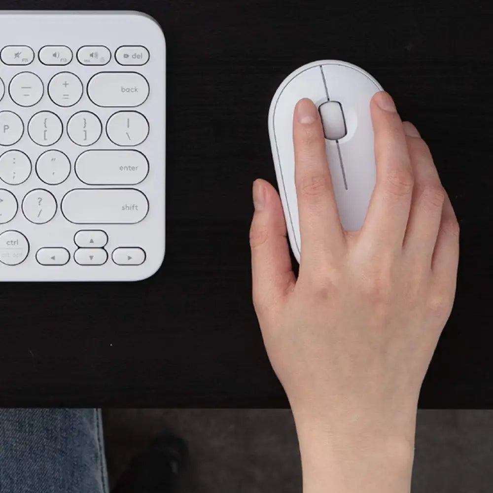 Logitech Pebble i345 Bluetooth Mouse - Off White 910-006345 thumbnail