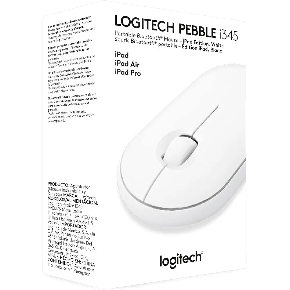 Logitech Pebble i345 Bluetooth Mouse - Off White 910-006345 thumbnail