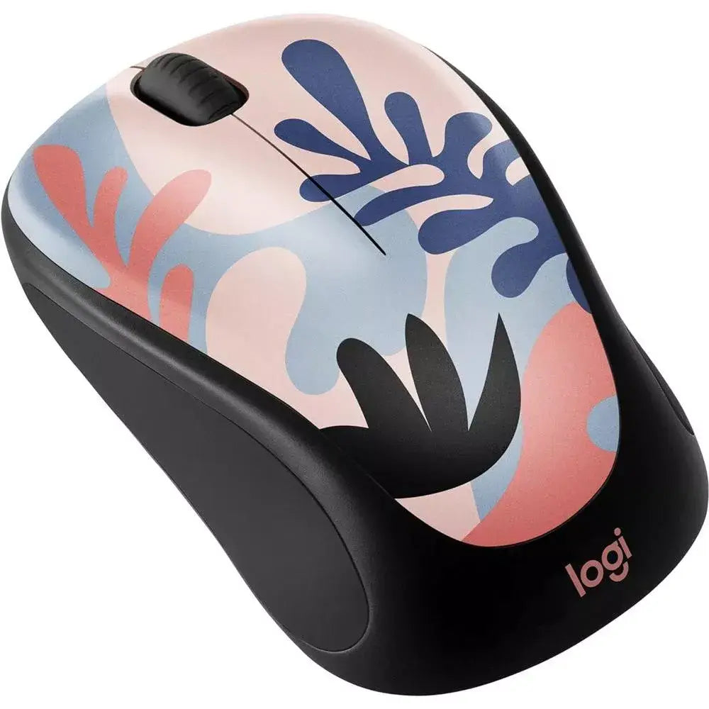 Logitech Design Collection Wireless Mouse - Coral Reef 910-006615 thumbnail