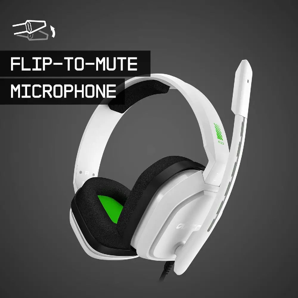ASTRO Gaming A10 Wired Gaming Headset Xbox One White/Green-BB thumbnail
