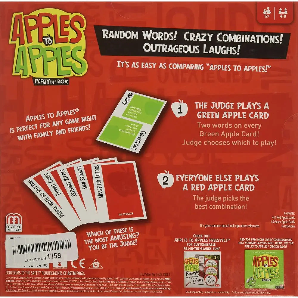 Apples To Apples Party Box thumbnail