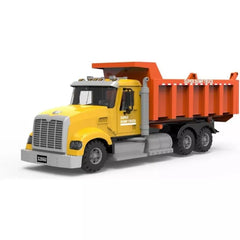 BIG-DADDY Super Dump Truck 18 Inch Construction Vehicle - Lifting Dump Bed, Toy