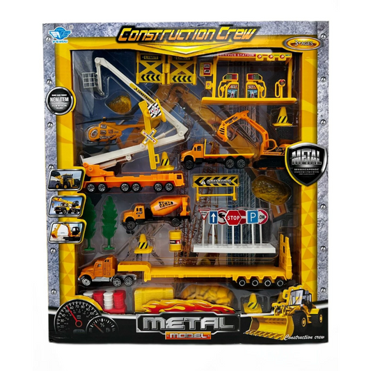 BIG_DADDY_37_Piece_Mini_City_or_Township_Construction_Trucks_and_Cars