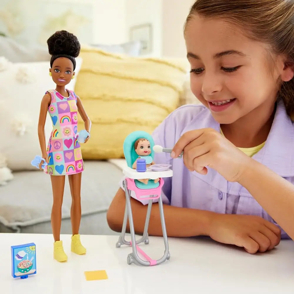 BOX DAMAGED Barbie Skipper Doll & Playset with Accessories, thumbnail