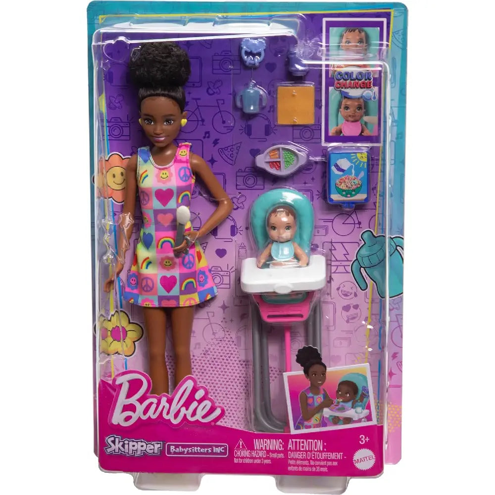 BOX DAMAGED Barbie Skipper Doll & Playset with Accessories, thumbnail