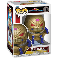 Funko Pop! Marvel: Ant-Man and The Wasp: Quantumania M.O.D.O.K. The primary goal of Quantumania is to unveil Kang the Conqueror, a powerful multiversal villain with countless variants existing across different timelines. F-70493-BB