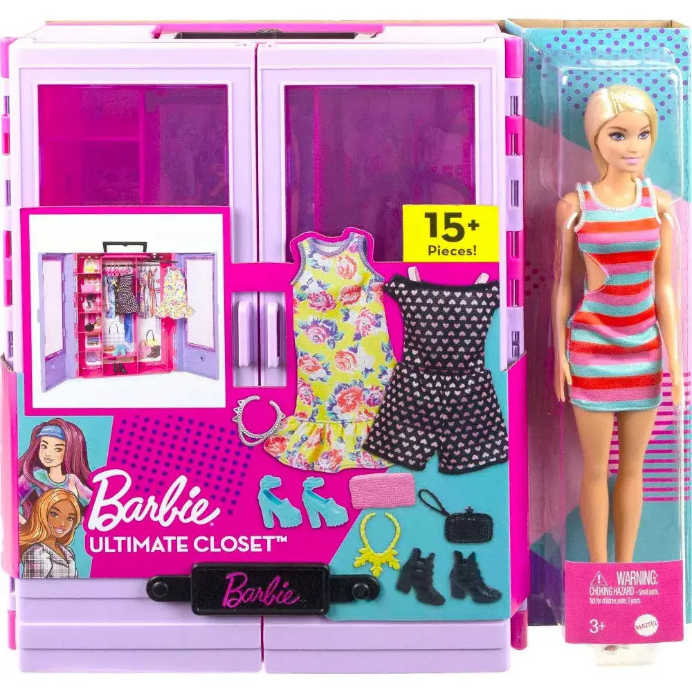 Barbie Fashionistas Ultimate Closet Doll and Accessories HJL66 thumbnail
