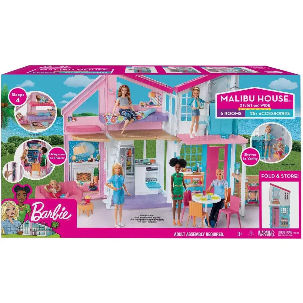 Barbie Malibu House Playset FXG57 thumbnail