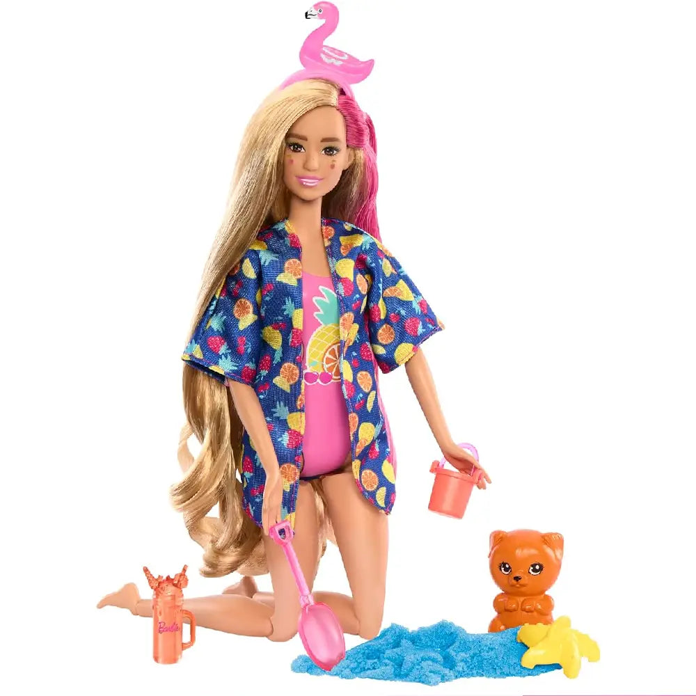 Barbie Pop Reveal Doll & Accessories, Rise & Surprise Fruit Series Gift Set thumbnail