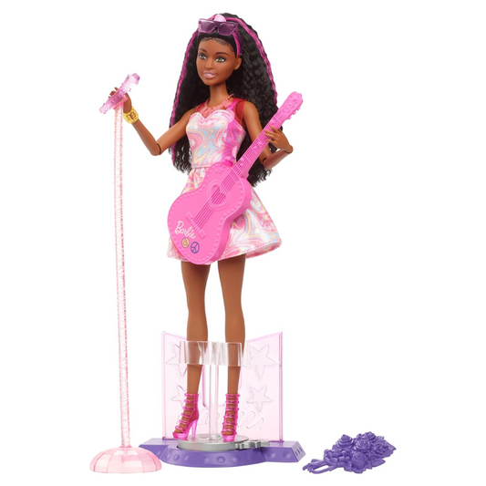 Barbie_65th_Anniversary_Doll_10_Accessories_Pop_Star_Set_with_Brunette_Singer_Doll