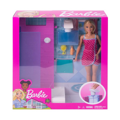 Barbie Bathroom with Working Shower FXG51