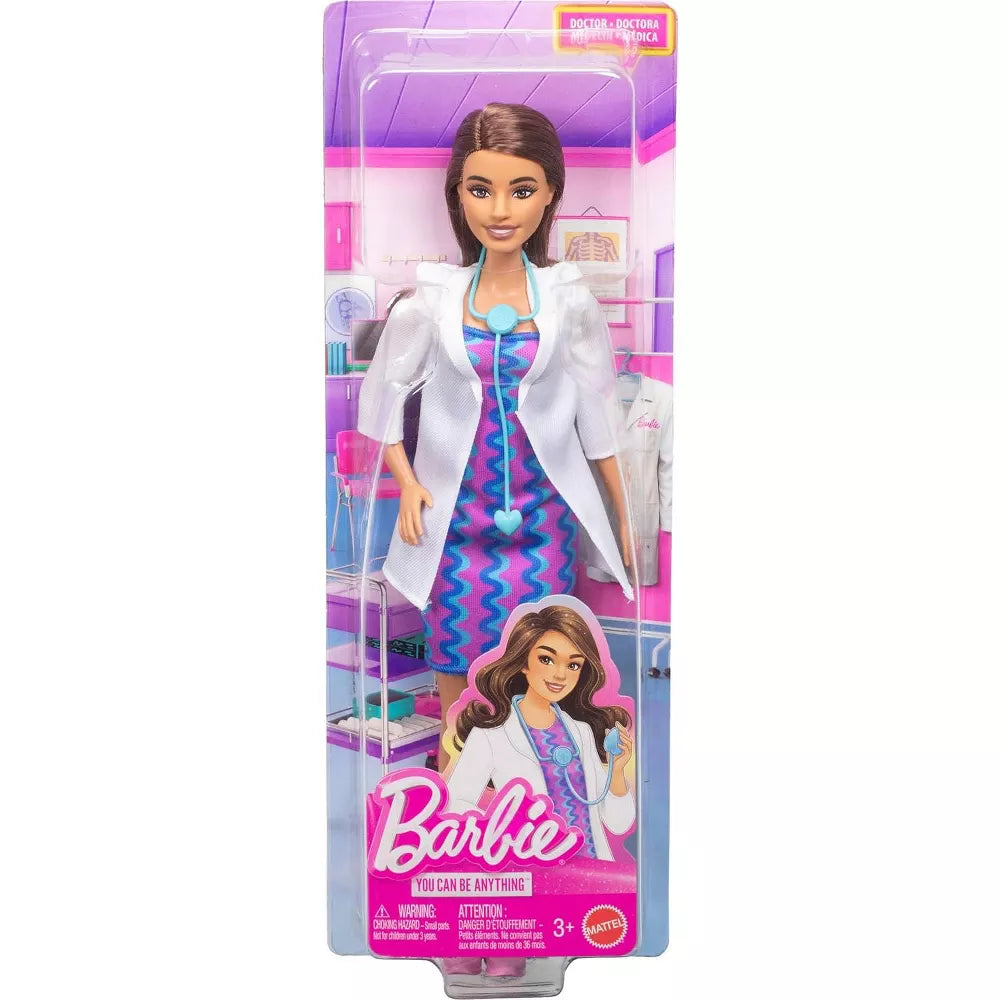 Barbie Careers Doctor Doll with Stethoscope thumbnail