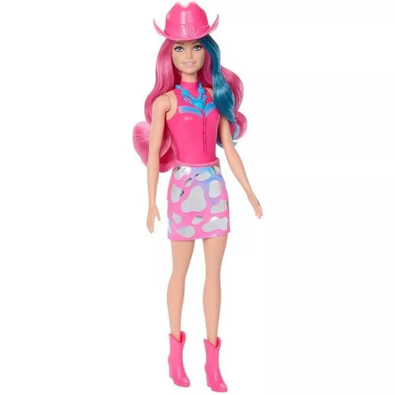 Barbie Color Reveal Disco Star Series Fashion Doll & Accessories with 6 Surprises (Styles May Vary) thumbnail