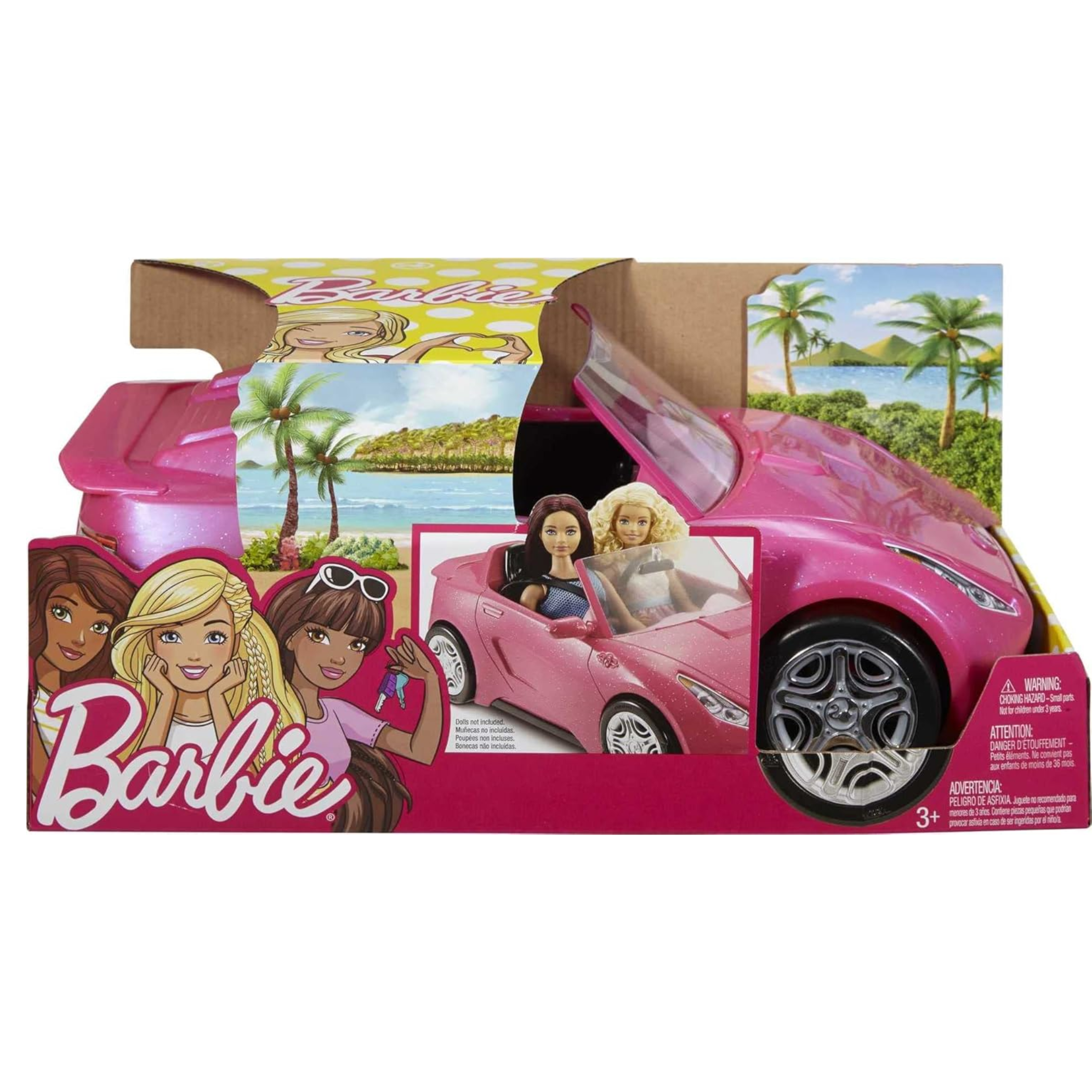 Barbie Convertible Pink Cruiser DVX59 thumbnail