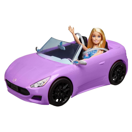 Barbie_Convertible_with_Doll_Purple