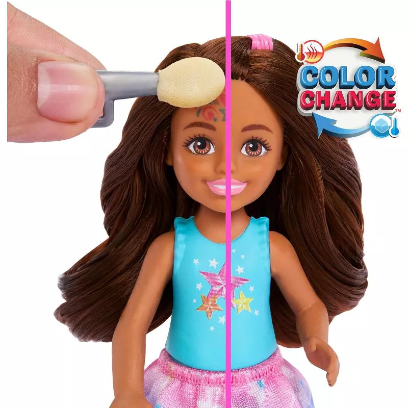 Barbie Day at The Fair Playset 2 Dolls Face Paint Photo Stand Chelsea Color-Change thumbnail