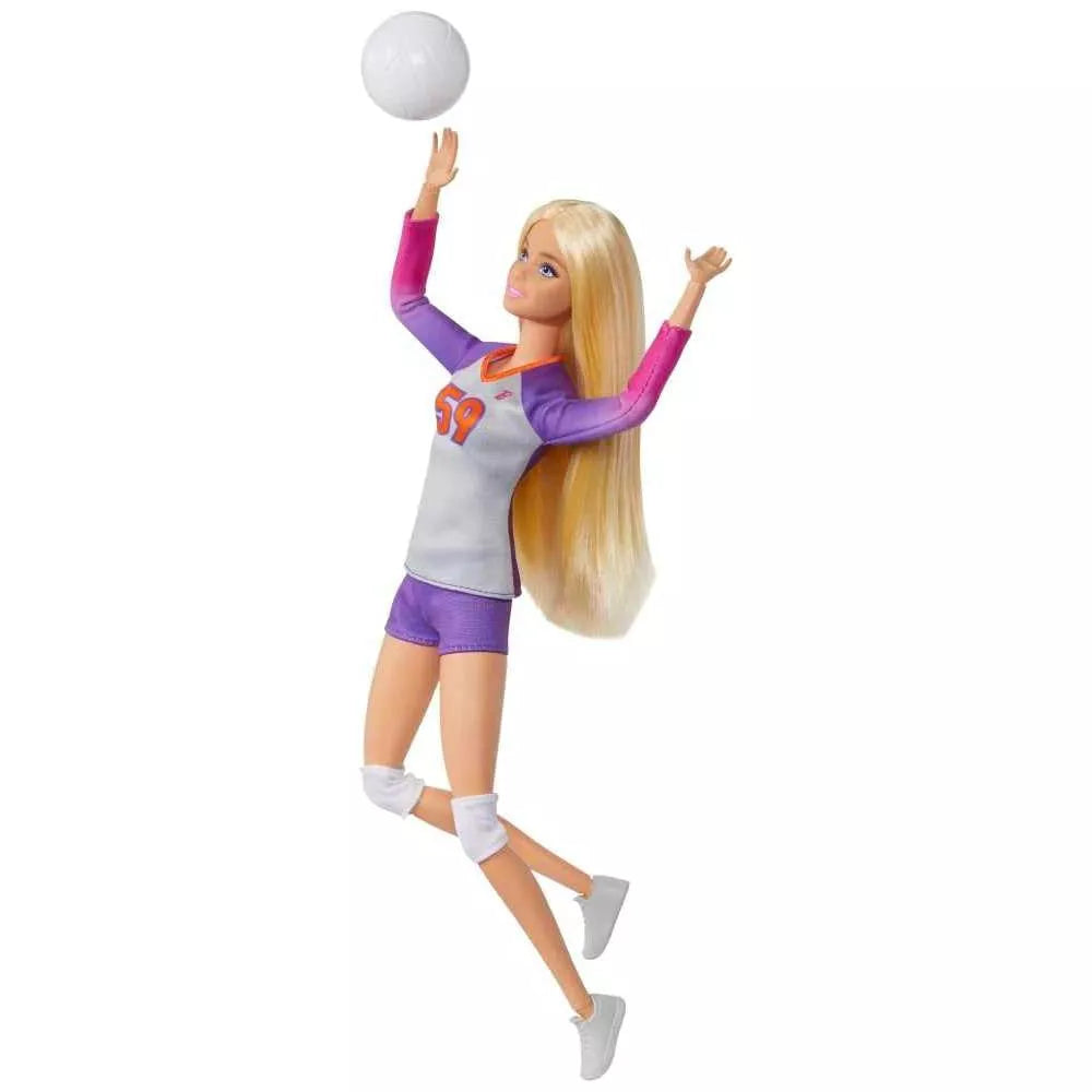 Barbie Made to Move Volleyball Player Doll with Uniform & Ball thumbnail
