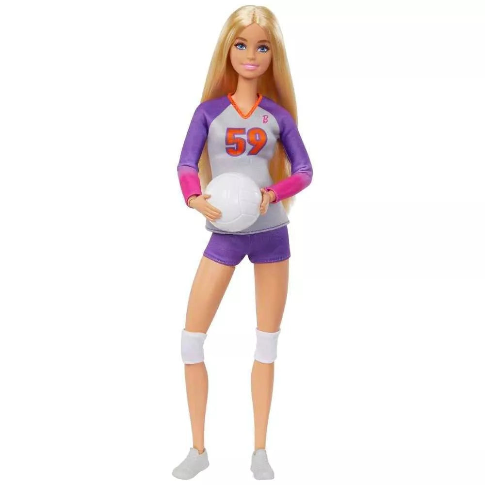 Barbie Made to Move Volleyball Player Doll with Uniform & Ball thumbnail