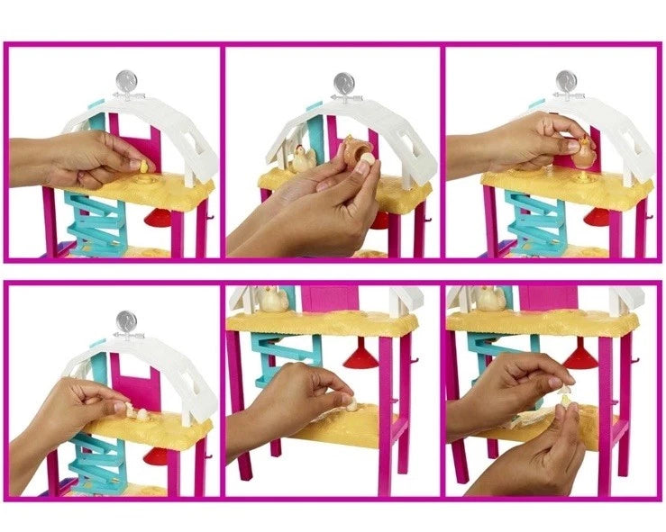 Barbie Doll and Hatch and Gather Egg Farm Playset with Doll, Animals & Accessories for Kids Imaginative Role Play thumbnail